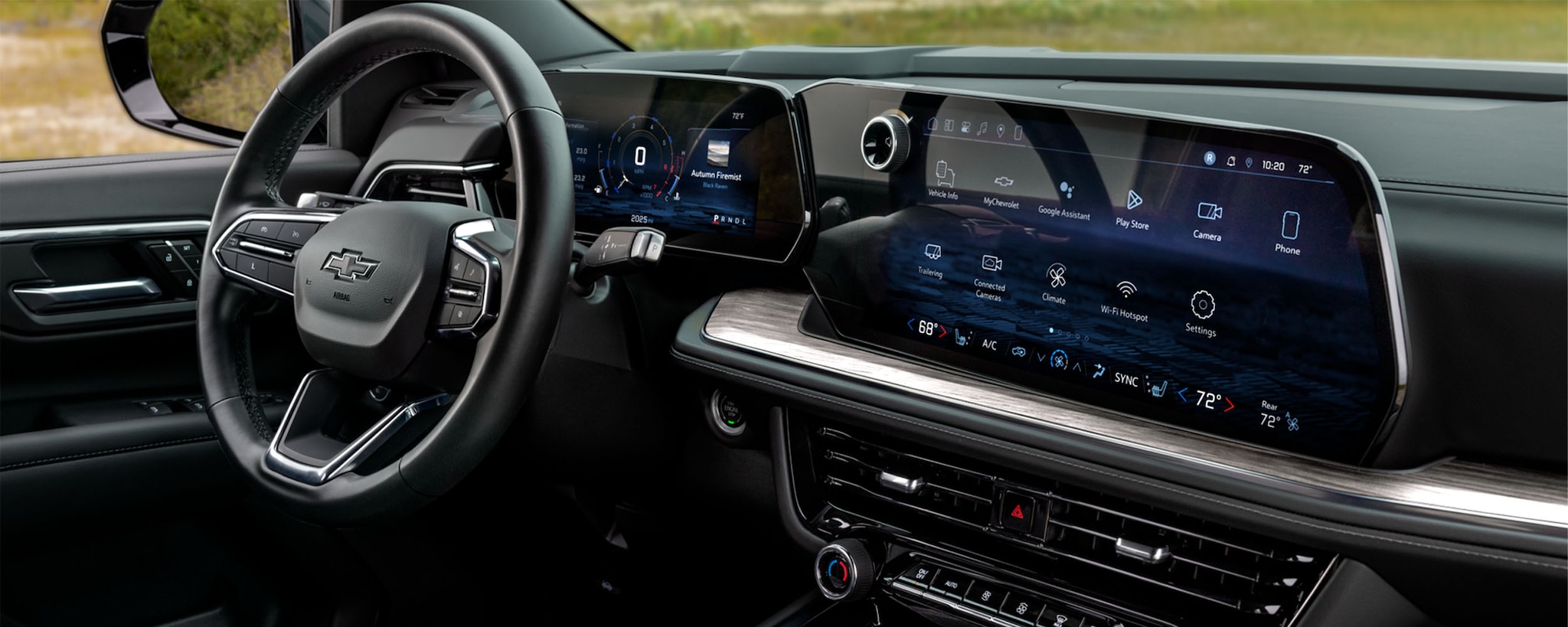 Chevrolet Tahoe interior navegación