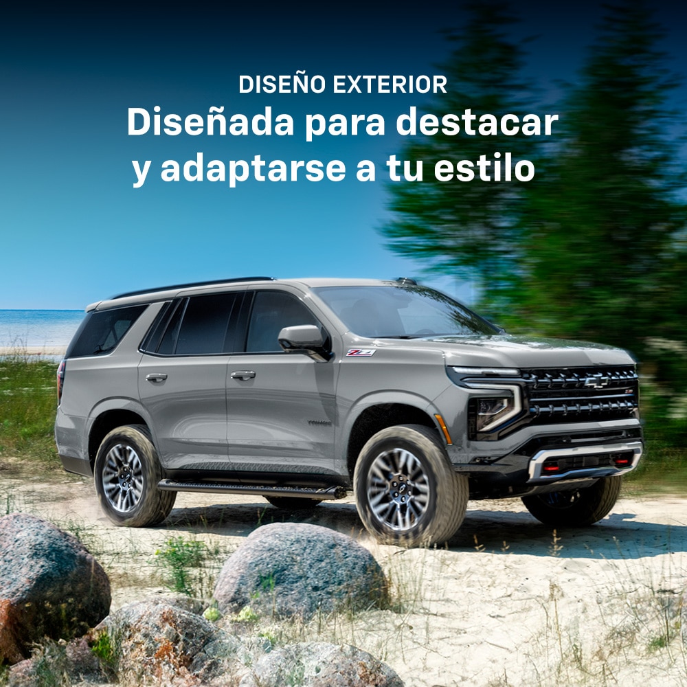 Diseño exterior del Chevrolet Tahoe