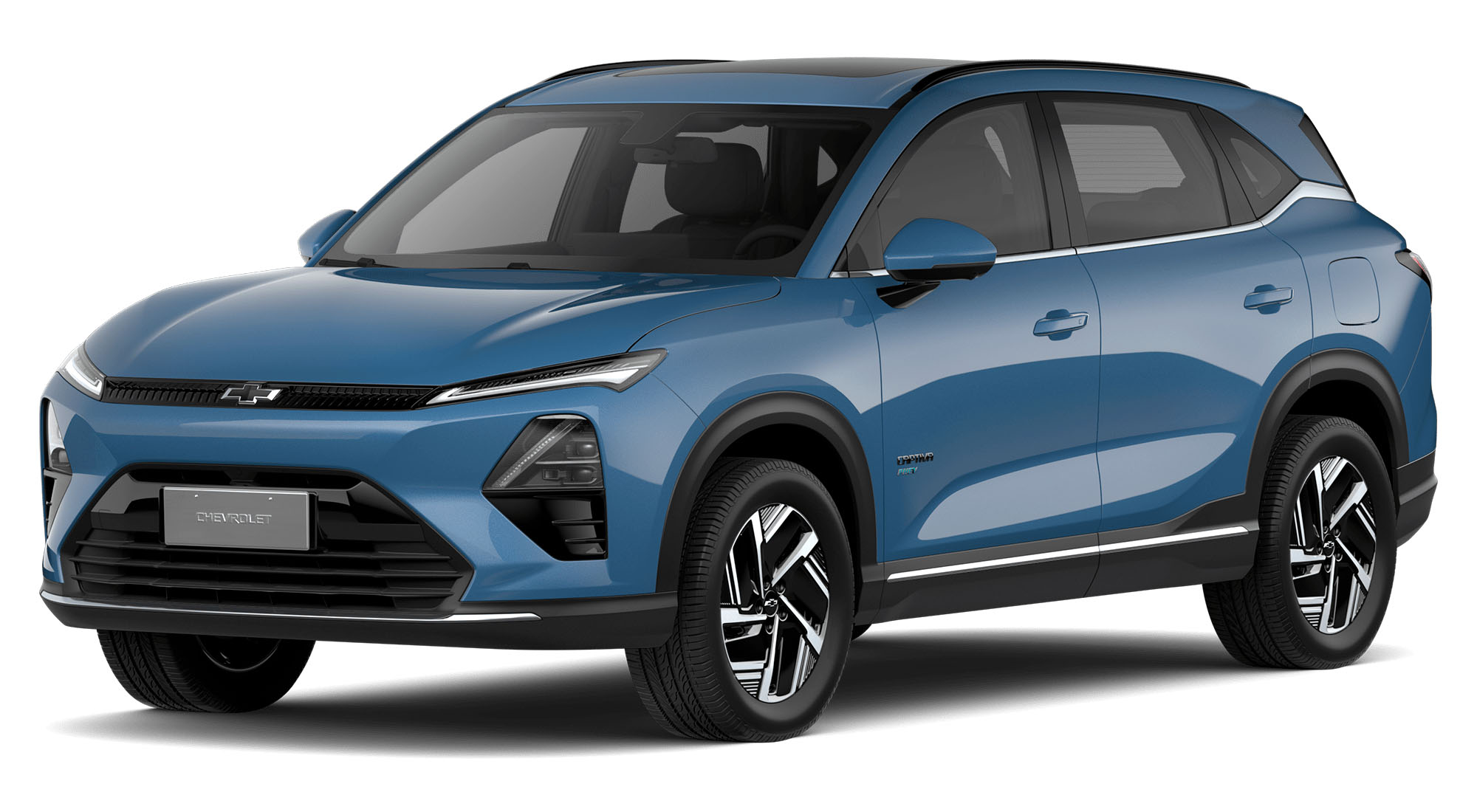 Captiva Híbrida con tecnología en Azul Alba