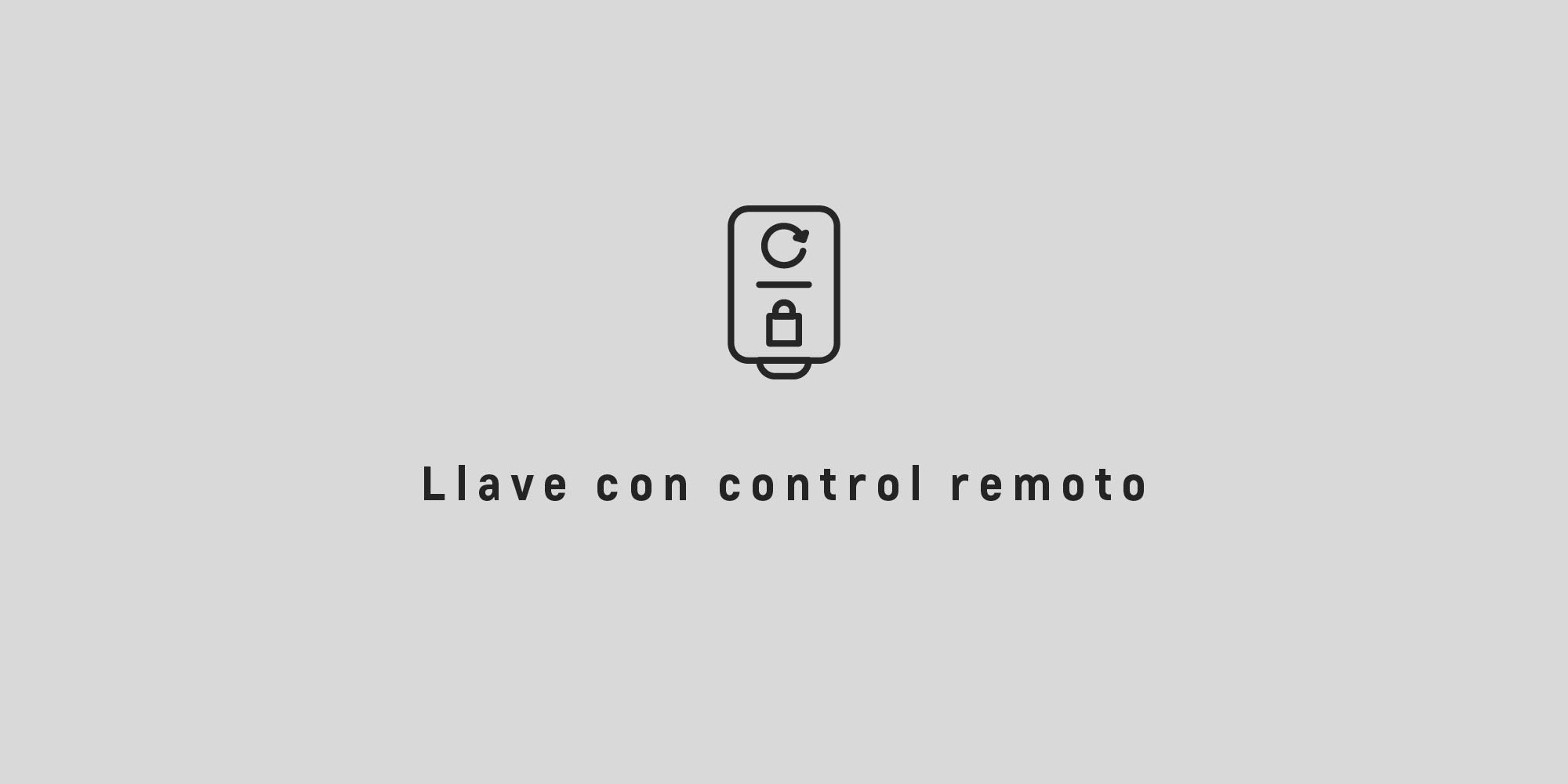 Chevrolet N400 Cargo: llave con control remoto